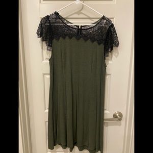 Kensie olive green dress